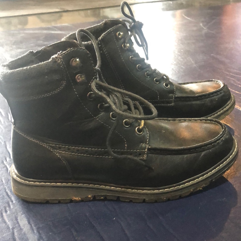 Bruno Mars side zip boots